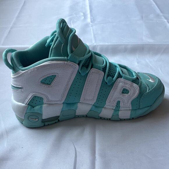 Rare Nike Air Uptempo Island Green Youth SZ 5Y 415082-300 - Picture 6 of 8